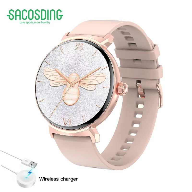 2024 new women M1 smart watch bluetooth sports watches luxury dial watch