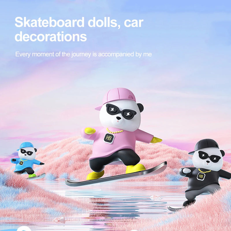 Cool Panda Car Dashboard Decoration - Add Fun to Your Ride