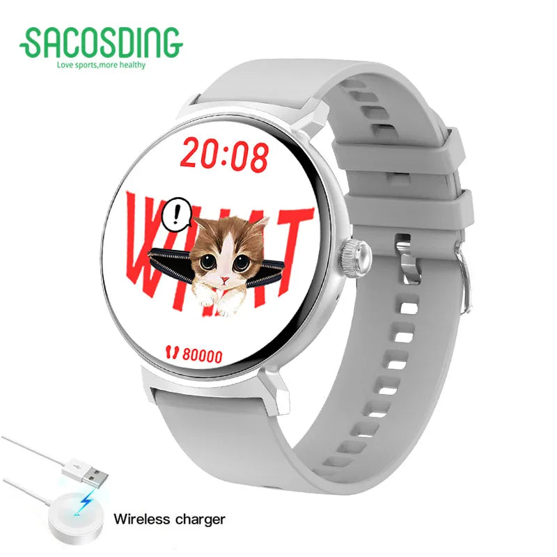 2024 new women M1 smart watch bluetooth sports watches luxury dial watch