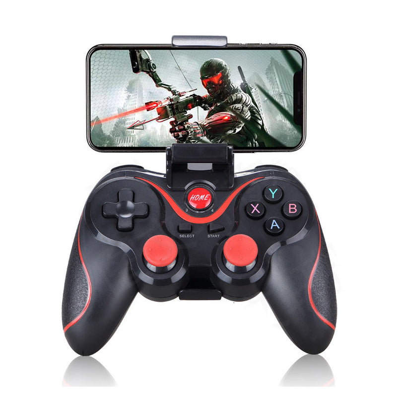 X3 Wireless Controller - Ergonomic Design, Long Battery Life, Compatible with PC, Android, PS3