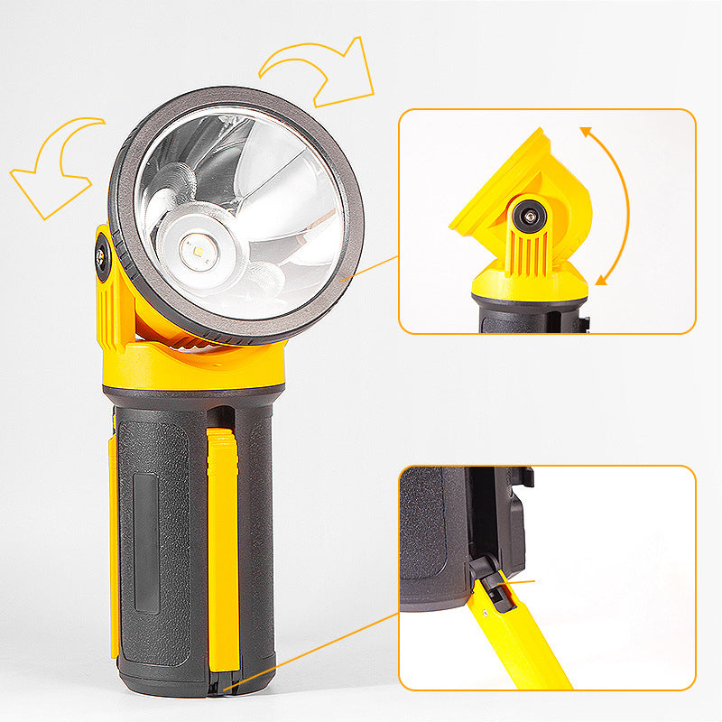 Rechargeable Multifunctional Searchlight with Powerful LED Light and USB Charging