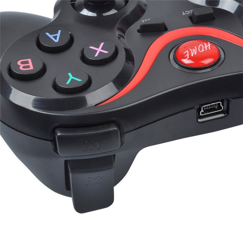 X3 Wireless Controller - Ergonomic Design, Long Battery Life, Compatible with PC, Android, PS3