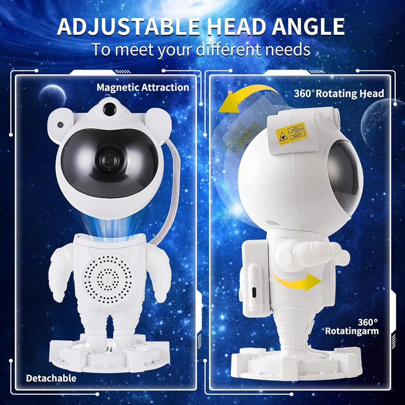 MD091  Bluetooth Astronaut projection lights Stand Galaxy