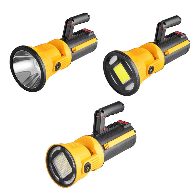 Rechargeable Multifunctional Searchlight with Powerful LED Light and USB Charging