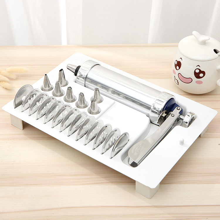 13-Piece Cookie Press Set: Create Unique and Delicious Cookies