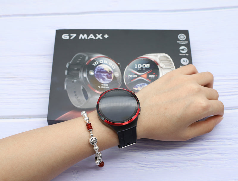 “G7 MAX+ Smart Edition: Dual Strap Smartwatch for Men and Women - Perfect for Sports and Everyday Use”