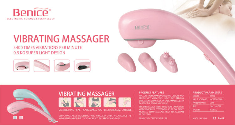 Benice Vibrating Massager: Powerful Relief for Aching Muscles