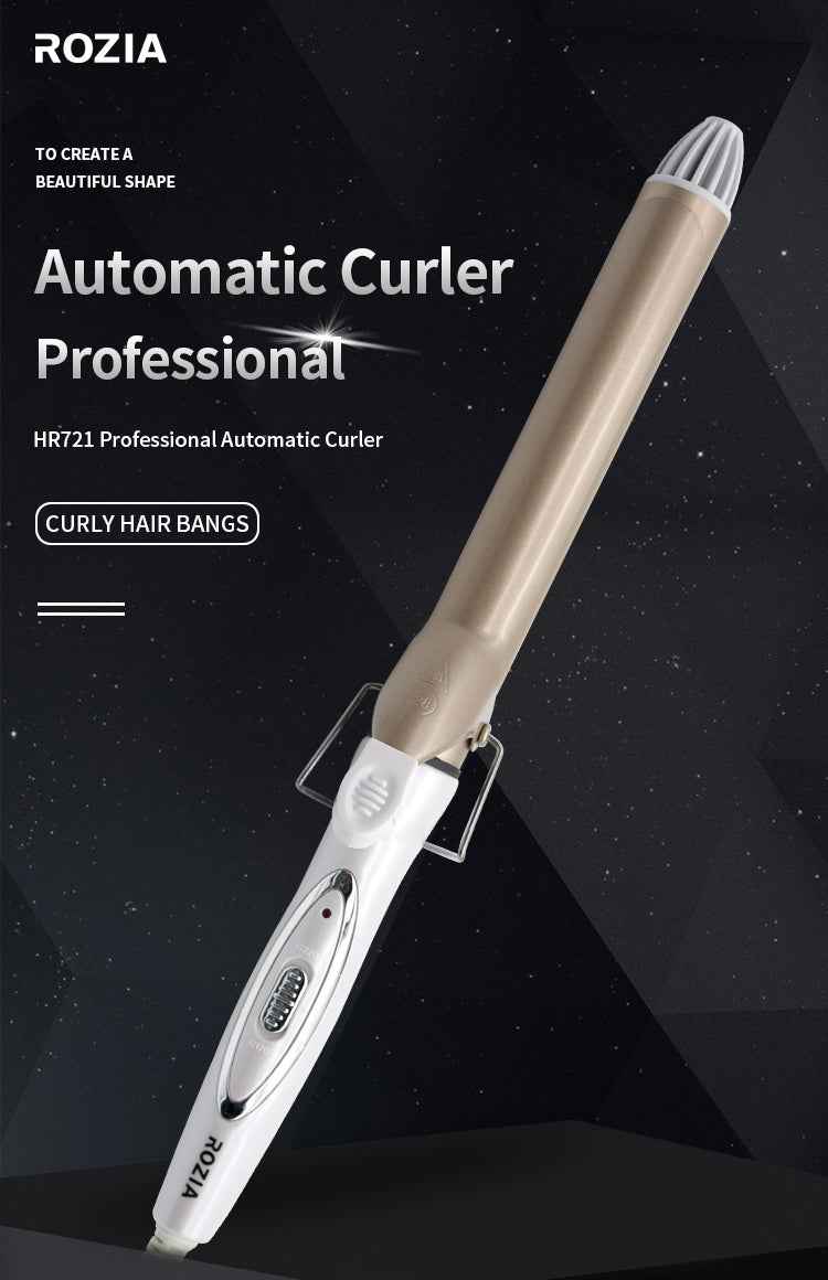 ROZIA HR721 Professional Curling Iron: Create Beautiful Curls with Ease