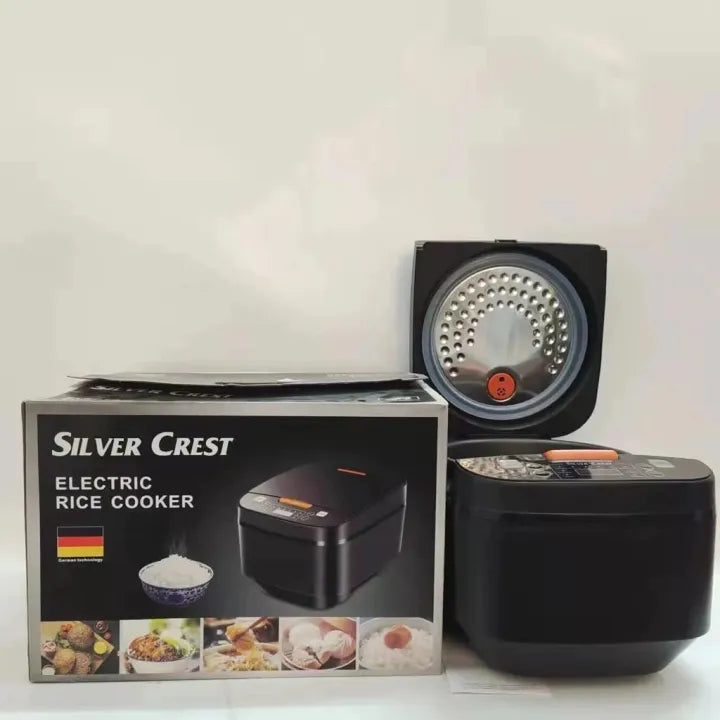 Efficient Electric Rice Cooker with German Technology - Silver Crest