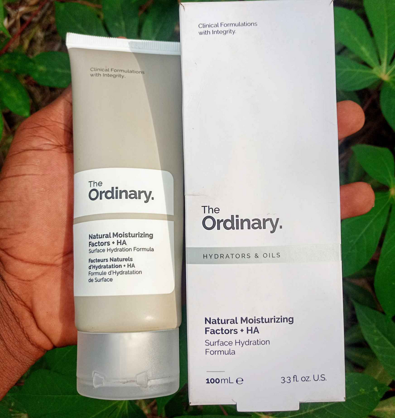 The Ordinary Natural Moisturizing Factors + HA | Lightweight Face Moisturizer with Hyaluronic Acid for Deep Hydration