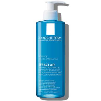 La Roche-Posay Effaclar Purifying Foaming Gel Cleanser for Oily Skin, 13.52 Fl Oz