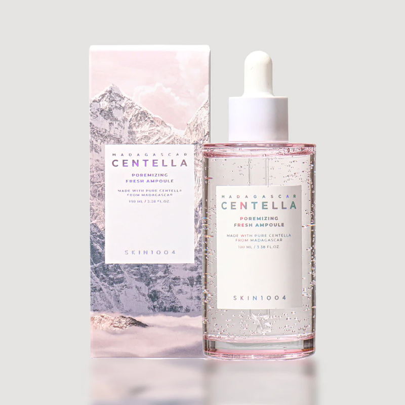 Skin1004 Madagascar Centella Poremizing Fresh Ampoule | Lightweight Pore Minimizer with Centella Asiatica | 100ML (3.38 FL OZ)