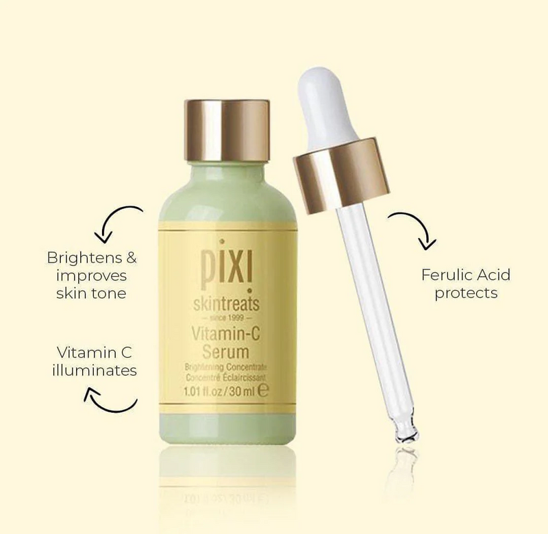 Pixi Vitamin-C Serum | Brightening Serum for Radiant Skin | Daily Vitamin C Serum | Maintains a Youthful Complexion |