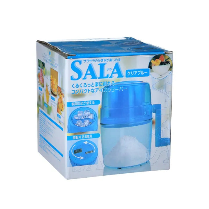 Enjoy Fluffy Shaved Ice at Home with the SALA Manual Ice Crusher