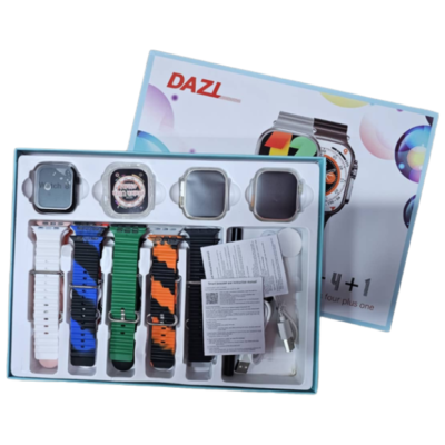 DAZL X50 Smartwatch Gift Set with Interchangeable Straps and Accessories