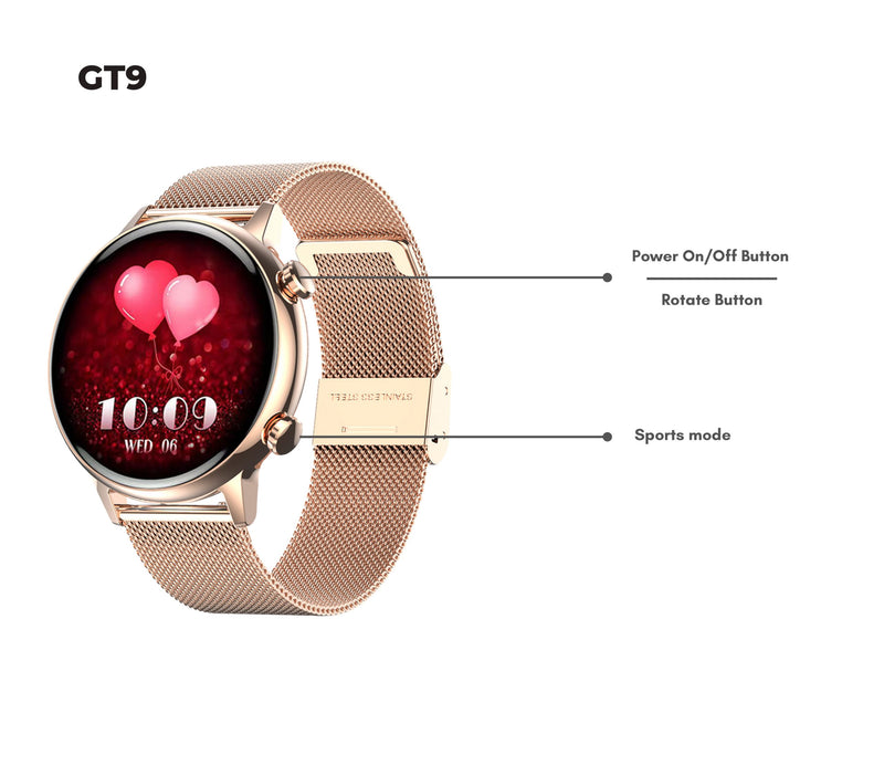 GT9 Princess Watch - Elegant Design with Timeless Charm