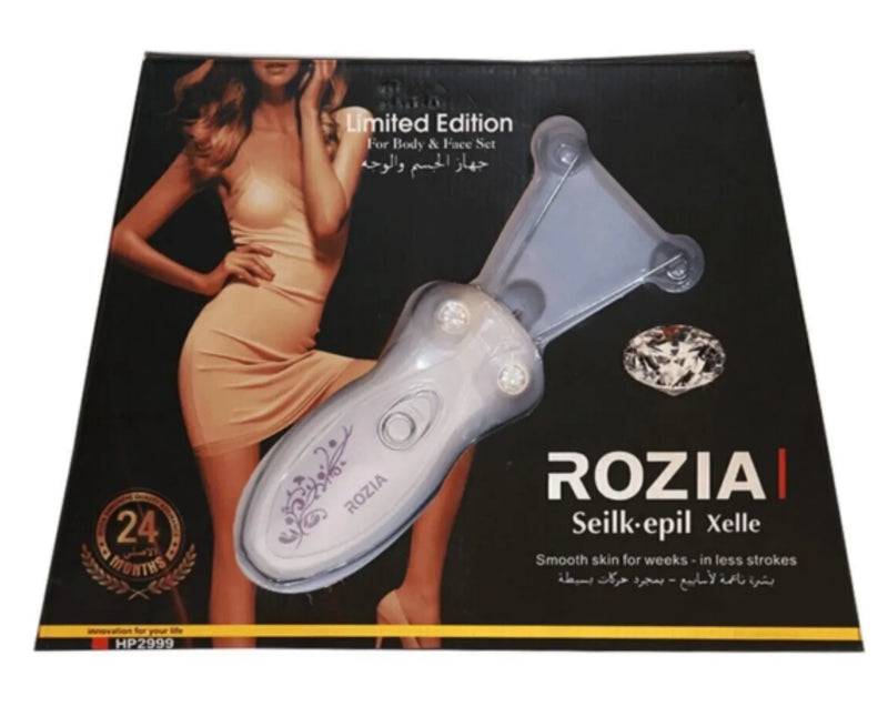 ROZIA Silk-Epil Xelle: Painless Hair Removal for Smooth Skin