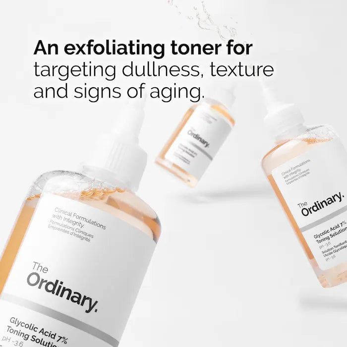 The Ordinary Glycolic Acid 7% Exfoliating Toner 240 ml - The Powder Room