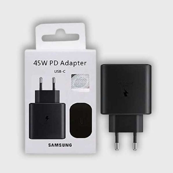 Samsung 45W Power Adapter - Official Fast Charger for Samsung Devices