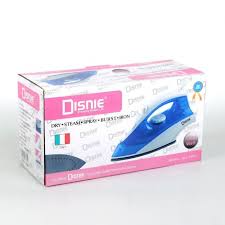 Disnie Steam Iron: Powerful 1800W with Dry, Steam, Spray, and Burst Functions