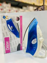 Disnie Steam Iron: Powerful 1800W with Dry, Steam, Spray, and Burst Functions