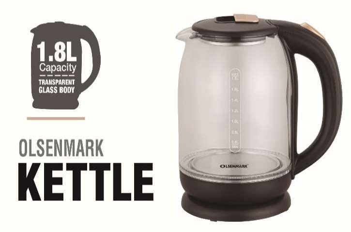 1.8L Glass kettle 1X12