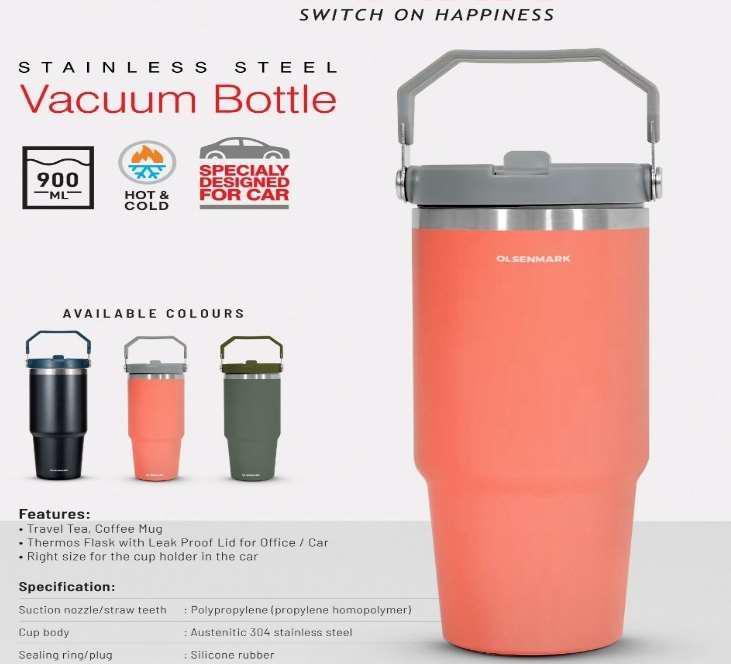 Stainless Steel Vaccm Bottle 1X25