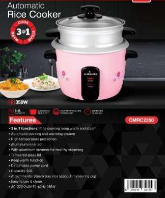 3In1 Automatic Rice&Curry Cooker 1.8 L 1X4