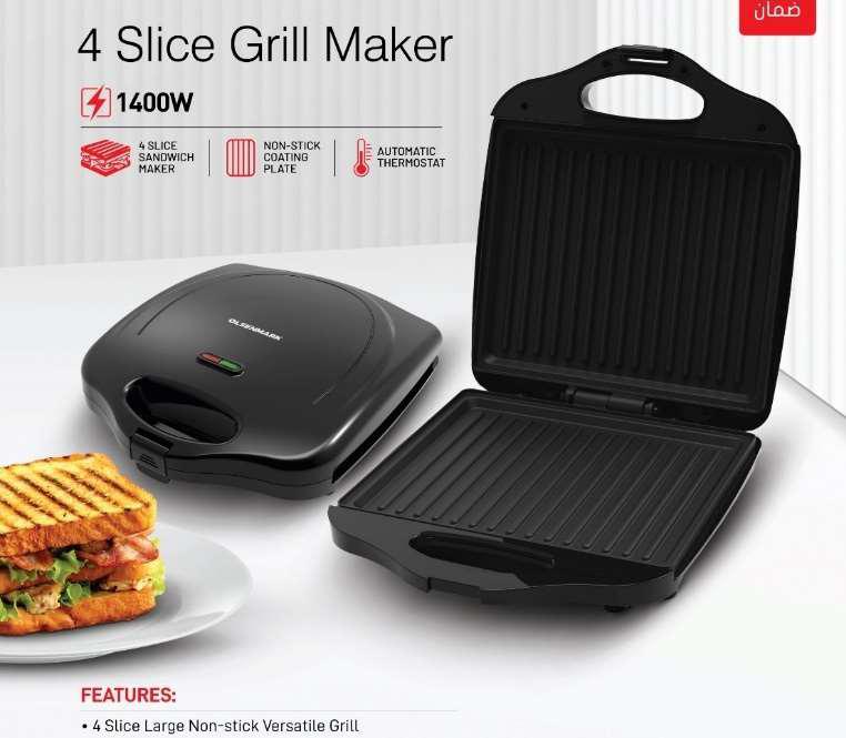 4 Slice Grill Maker 1x4