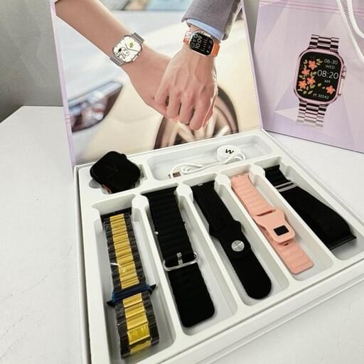 WS13 Mini Ultra 2 Smart Watch with 5 Pairs of Straps - Stylish & Versatile