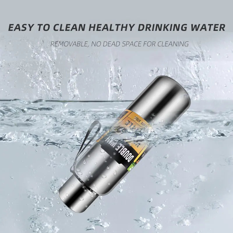 Double-Wall Vacuum Insulated Water Bottle