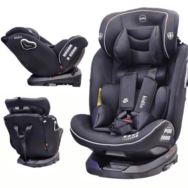 Kidilo KBH311: All-in-One 360° Rotating Car Seat for Infants and Toddlers