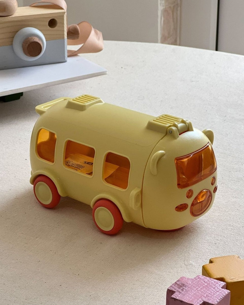 Adorable Bus-Shaped Water Bottle - Keep Your Kids Hydrated!