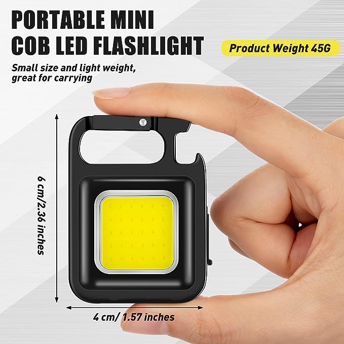 Keychain LED Flashlight, Mini Flashlight, Pocket Flashlight - Shop Now 50 Pieces