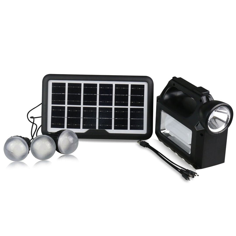 GD Lite Solar Lighting System Kit for Load Shedding 12 Pieces