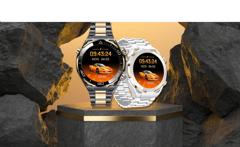 “Experience Cutting-Edge Technology with Hommtel Ultimate Smartwatch - AMOLED Display & 4GB ROM”