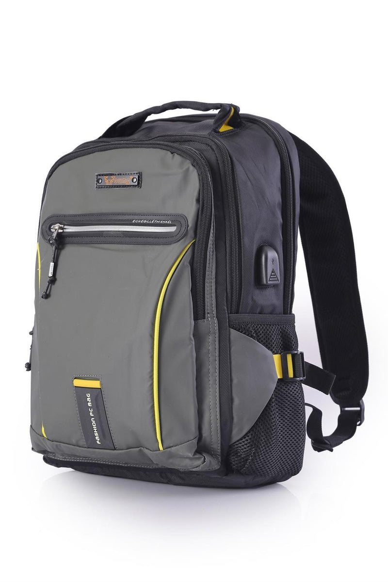 Young 51317 Laptop Backpack with USB Port